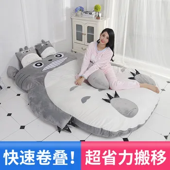 Tinka vaikams čiužinys Totoro tingus sofa-lova Vieną animacinių filmų tatamio kilimėliai Gražių kūrybinių mažas miegamasis, sofa-lova, kėdės