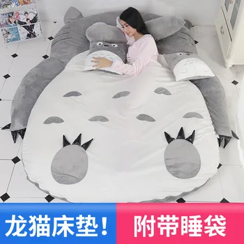 Tinka vaikams čiužinys Totoro tingus sofa-lova Vieną animacinių filmų tatamio kilimėliai Gražių kūrybinių mažas miegamasis, sofa-lova, kėdės