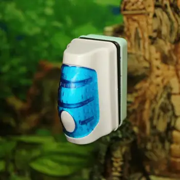 2018 Magnetinio Teptuku Akvariumo Žuvų Bakas Stiklo Grandiklis Švaresnis Plūduriuojantis CurveTool Akvariumas Langų Valymas Magnetai Brush Cleaner