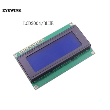 10vnt LCD Valdybos 2004 20*4 LCD 20X4 5V Blue/Green screen LCD2004 ekranas LCD modulis LCD 2004