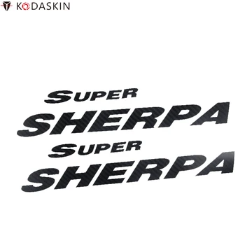 KODASKIN Motociklo Anglies Lipdukai, Lipdukai, Logotipai, Emblemos už Kawasaki SUPER SHERPA