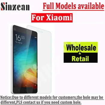 Sinzean 20pcs Už Xiaomi CC9E/Mix2S/Mix3 5G/Redmi Y3/Redmi Y2/Redmi Y1 Lite 2.5 D Aišku, Grūdintas Stiklas Screen Protector