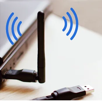USB Wi-fi Adapteris su USB, Ethernet, WiFi Dongle 600Mbps 5 ghz Lan USB Wi-Fi Adapteris PC Antena USB WiFi Imtuvas Bevielio Tinklo plokštė