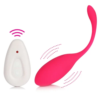 Vibratorius Sekso Žaislas, skirtas Moters Belaidžio Nuotolinio Valdymo Vibracija Kulka Kiaušiniai USB Įkrovimo Klitorio Stimuliatorius Makšties Masažo Kamuolys