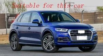 Audi Q5 FY 2018 2019 Papuošti Priedai ABS Chrome Matinis Galinės sėdynės rankena, rėmas dekoratyvinis žiedas