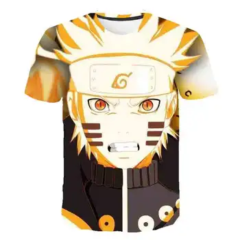 3D berniukų Marškinėliai Japonija Samurajus Warrior Naruto Uchiha Sasuke Itachi Harajuku Streetwear Diablo stiliaus Marškinėliai vaikas Dovana Drabužiai