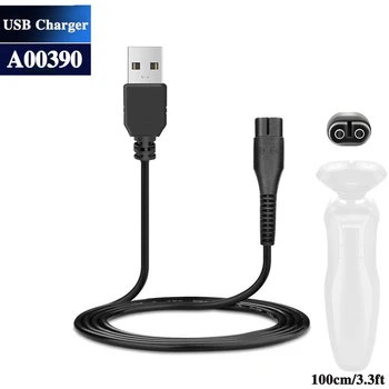 USB Plug A00390 Įkroviklis Adapteris Philips Norelco Skustuvas S531 S538 S550 S551 QG3250 QG3340 RQ331 RQ350 RQ351 Įkroviklis