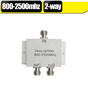 2way Power Splitter 800-2500mhz Microstrip Galios Daliklis (GSM ir 3G Mobilųjį Telefoną Signalo Stiprintuvas Kartotuvų