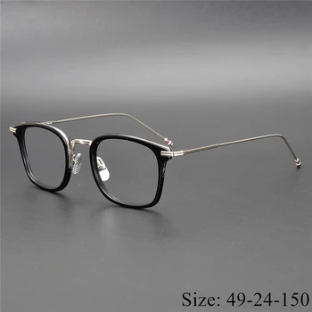 Limitted edition Vintage akiniai Ultralight gryno titano rėmą TBX905 retro aikštėje stiliaus akiniai originalus, pagamintas Japonijoje kokybės