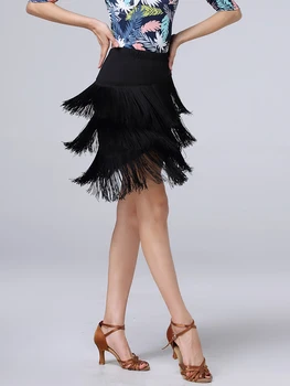 2019 lotynų šokių sijonas seksualių moterų top kostiumas Samba Tango rūšių kutai Suknelės konkurencijos Performamnce Lady salsa lotynų