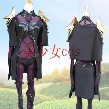 Anime Fate/ Grand Kad Scathach Seksualus Cosplay Kostiumų Aukštos Kokybės juodas Uniformas, Cosplay Kostiumų S M L Dydis