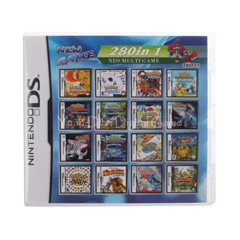 280 1 yra f01 Rengimo Vaizdo Žaidimų Kasetė Kortele Nintendo DS, 3DS 2DS Super Combo Multi Krepšelį