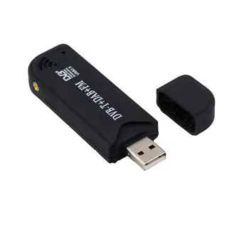 Naujas USB 2.0 TV Imtuvas Skaitmeninis DVB-T SDR+DAB+FM HDTV Imtuvas SDR TV Stick RTL2832U+FC0012 Aukštos Kokybės