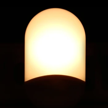 LED Nakties Šviesos Lempos Lizdas Miegamasis Šviesos Kontrolės Jutiklis Šilta Šviesa MUMS/ES Plug Energijos Taupymo Lumina Vaikams, Miegamojo Lempa