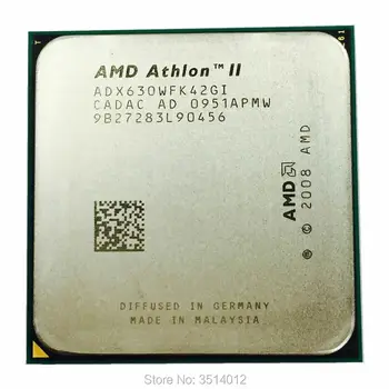 AMD Athlon II X4 630 2.8 GHz Quad-Core CPU Procesorius ADX630WFK42GI/ADX630WFK42GM Socket AM3