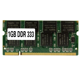 Laptop Memory Ram SO-DIMM PC2700 DDR 333 MHz 200PIN 1GB / DDR1 DDR333 PC 2700 200 PIN Nešiojamojo kompiuterio RAM