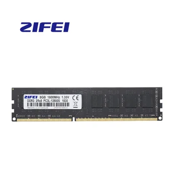 ZiFei ram, 16 gb DDR3L(8GB*2VNT) 1333MHZ 1 600MHZ 240Pin LO-DIMM Visiškai suderinama Stalinių