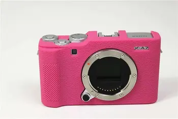 Aukštos Kokybės Silikono Fotoaparato krepšys Krepšys Padengti Fujifilm X-A7 XA7 Fotoaparato 9 Spalvų,Nemokamas Pristatymas