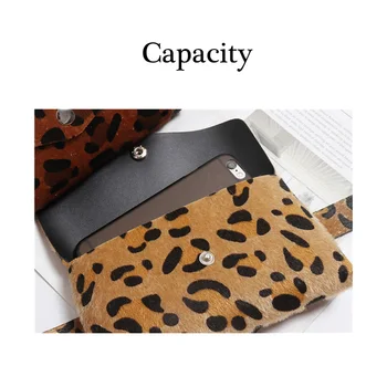 Moterų Juosmens Krepšys Fanny Pack Messenger Bag, Leopardas Spausdinimui Kelionės Derliaus Juosmens Pack Mobile Pouch 