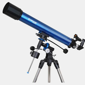 Meade Polaris 70EQ 80EQ 80EQ-B 90EQ Astronominis Teleskopas Didelės Galios HD Studentų Dvejopo naudojimo Teleskopas