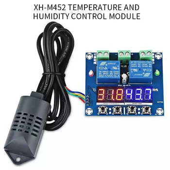 -M452 temperatūros ir drėgmės valdymo modulis, skaitmeninis displėjus, 