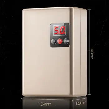 220V 3800W Momentinių Tankless Elektrinis karšto Vandens Šildytuvas Virtuvės greitai Šildymo Dušas, Vandens šildytuvai, vonios kambarys LED ekranas