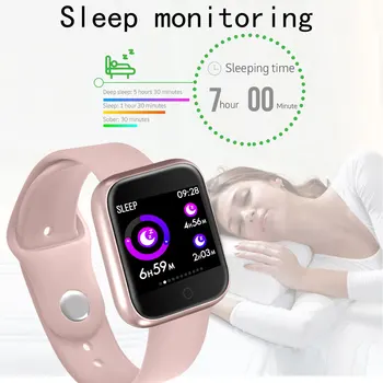COXANG P70 Smart Watch Vyrų Kraujo Spaudimas, Širdies ritmo Monitorius Pedometer Fitneso Sporto Smartwatch 