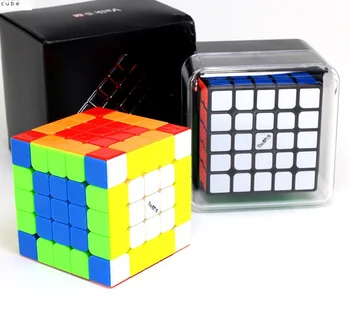 QiYi Valk5 M 5x5x5 Magnetinio Magic Cube Į Valk 5M magnetinio magic cube magnetinio cubo magico WCA Konkurencijos neo kubo galvosūkį