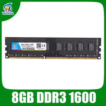 VEINEDA naujas Ram DDR3 8gb 4gb 1600 PC3-12800 Atminties Ram 240pin 1,5 V Visiems 