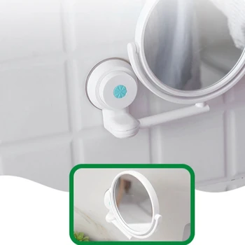 Nešiojamų Modernus Vonios Veidrodis vienos Pusės Makiažas Tuštybės Skutimosi Veidrodžiai Sienos Siurbimo Lankstymo Vonios kambarys Makiažas Įrankiai