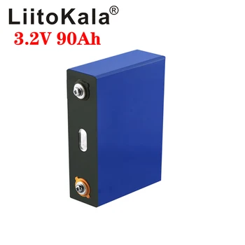 4pcs LiitoKala 3.2 V 90Ah LiFePO4 baterija, gali sudaryti 12V baterija Ličio-geležies phospha 90000mAh Gali padaryti Valtis automobilio akumuliatoriaus baterijų