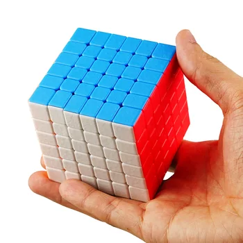 SHENGSHOU BAKAS Profesinės Stickerless Magic Cube 6*6*6 Greičio Įspūdį 6x6 Kubo Švietimo Žaislai cubo magico