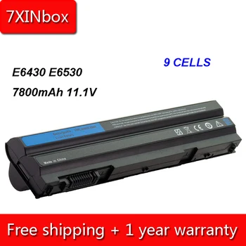 7XINbox 9cell 7800mAh T54FJ M5Y0X Baterija Dell Latitude E5420 E5520 E6420 E6430 8858X KJ321 P9TJ0 PRRRF T54F3 UJ499 009K6P
