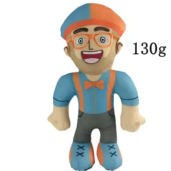 2020 HONJI Nauja 30cm Amerikos Vaikų anglų Apšvietos Programa Blippi Pliušinis Lėlės Žaislas Ragdoll