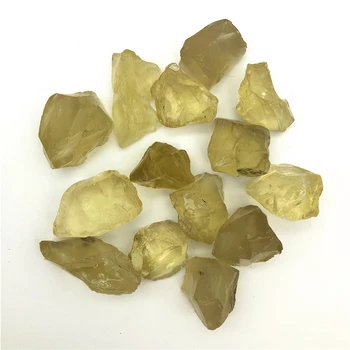 100g 20-50mm Natūralus Akmuo citrinas rašė Geltona Kvarco Kristalo Grubus Urmu Brangakmenio Gydomųjų Natūralių Akmenų ir Mineralų