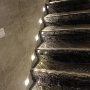 Apvalus LED Koridoriaus lempos Apskrito Laiptų Šviesos Naktį šviesos fojė Jutiklis, Pažangi LED Lempos Kopėčių Sienos apšvietimo 85~265V
