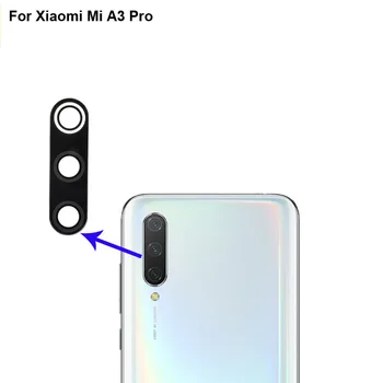 Aukštos kokybės Xiaomi Mi A3 Atgal Pro Galinio vaizdo Kamera, Stiklinis Lęšis bandymas geras Xiaomi Mi 3 Pro A3pro atsarginės Dalys