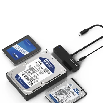 USB į SATA Tipo C SATA HDD skaitytuvas su OTG funkcija tinka 2 5