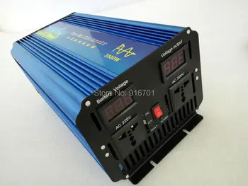 Viršįtampių Maitinimo 7000W 3500W DC 12V AC 220V Pure Sine Wave Power Inverter