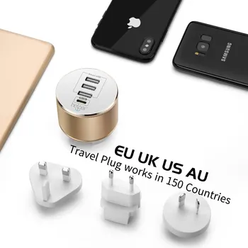 ES/JAV/jungtinė karalystė/AS Prijunkite USB Kroviklis USB-C 3A Mobiliojo Telefono Įkroviklis iPhone 6S 7 11 