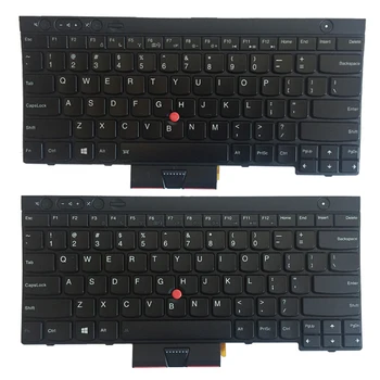 NAUJAS JAV nešiojamojo kompiuterio klaviatūrą skirtą ThinkPad L430 W530 T430I T530 T430 T430S X230I X230 L530 X230 black US klaviatūra su karkasu