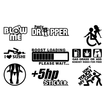 Automobilių StickerCar Lipdukai, Dekoras Motociklų Lipdukai Naujų Įdomių Karšto Pardavimas, Dekoratyviniai Aksesuarai Kūrybos Vandeniui PVC