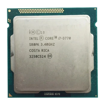 Intel Core i7 3770 3.4 GHz 8MB Stalinis Kompiuteris CPU Procesorius SR0P0 Lizdas H2 LGA1155 i7-3770 PC cpu