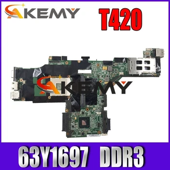 Pagrindinė plokštė Lenovo thinkpad T420 nešiojamas plokštė 63Y1697 DDR3 testuotas