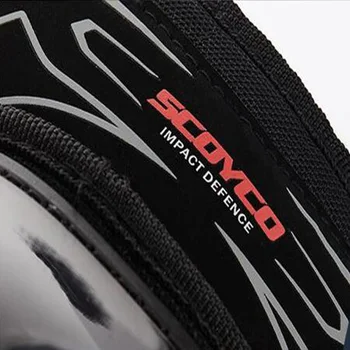 SCOYCO K11 Motociklo Kneepad Motokroso motorinių riteris Stabdžių rudenį jojimo apsaugos įranga antkelius PE Apvalkalo protetor