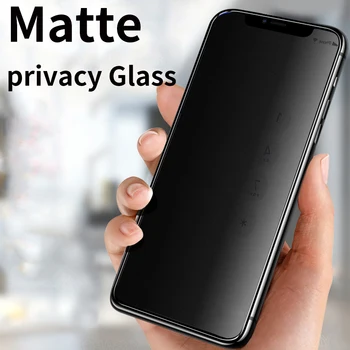 28° Visiškai Padengti Privatus Screen Protector, iPhone 11 12 Pro max X XS max XR 6 7 8 12 mini Matinis Anti spy Grūdintas Stiklas Privatumo
