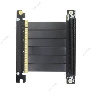 PCIe x16 į x16 Kabelis grafika vaizdo plokštė vertikalus GPU pratęsimo Stove 90 Laipsnių Kampu, dėl ITX motininę, važiuoklės mini pc-byla
