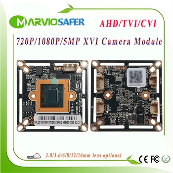 720P 1080P 5MP HAINAUT TVI CVI CCTV Kameros modulis 2MP XVI Kamera Valdybos CVBS HD Analoginis CCTV Saugumo Kameros Signalizacijos