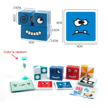 2020 M. Naujas Medinis Išraiška Įspūdį Magic Cube Blokai Ankstyvasis Ugdymas Ikimokyklinio Mokymo Žvalgybos Rungtynės Dėlionė Žaislai