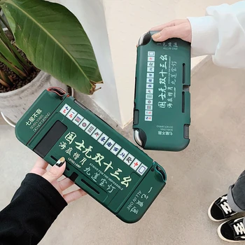 Kinijos Mahjong Trylika Našlaičiams Laimėti Gamepad Minkštas Apsauginis Atveju Nintendo Jungiklis Lite Dangtis